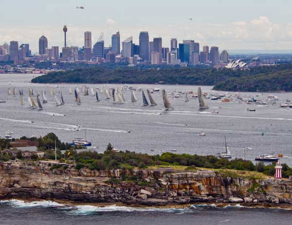 Start of the 66th Rolex Sydney Hobart Yacht Race