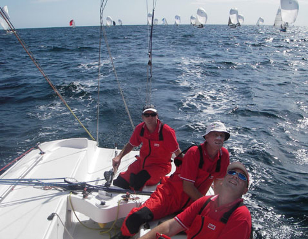 Australia's winning team at the 11m Worlds