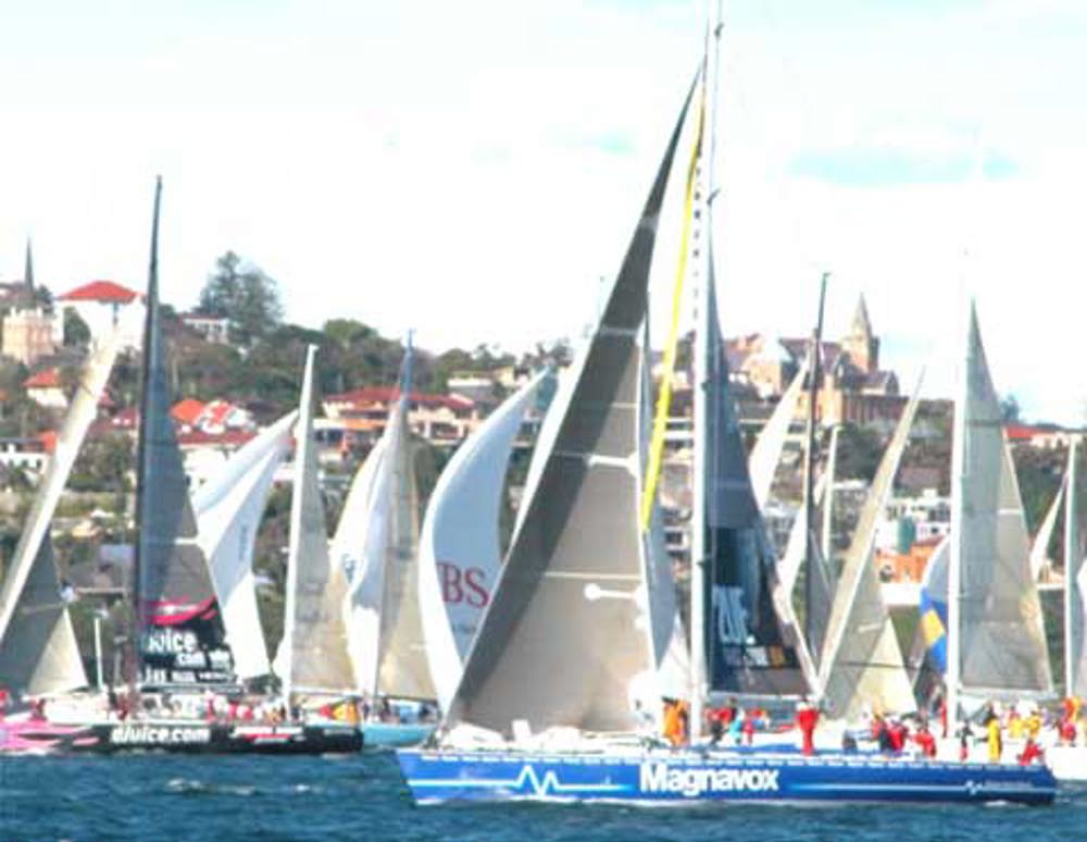 Magnavox heads up the harbour