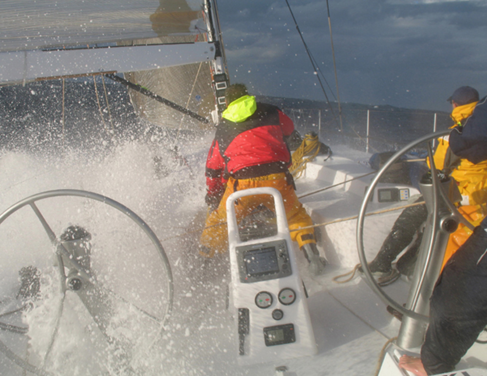 Is it the Volvo Ocean Race or the Sydney Gold Coast? The action aboard Loki