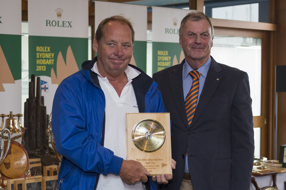 Trophy Presentation at the Royal Yacht Club Tasmania