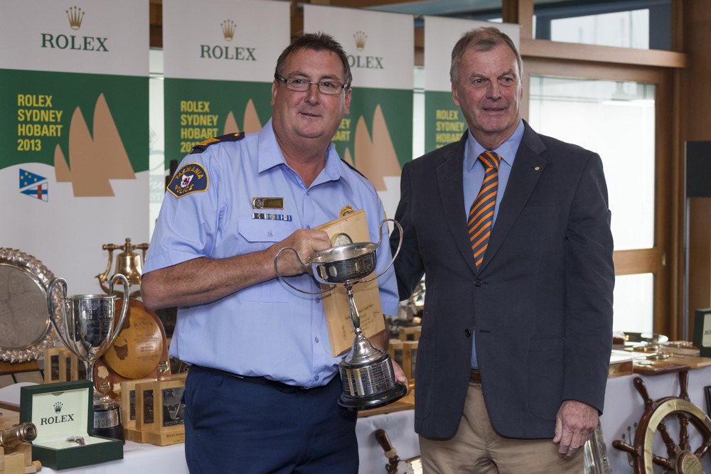 Trophy Presentation at the Royal Yacht Club Tasmania