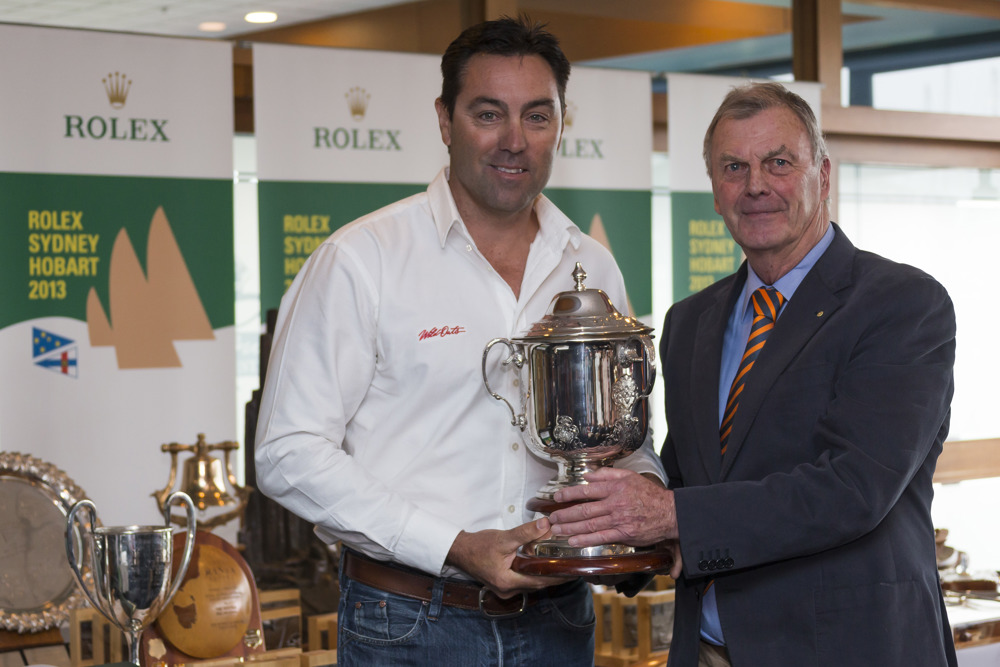 Trophy Presentation at the Royal Yacht Club Tasmania