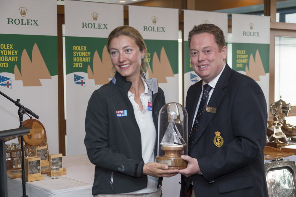 Trophy Presentation at the Royal Yacht Club Tasmania