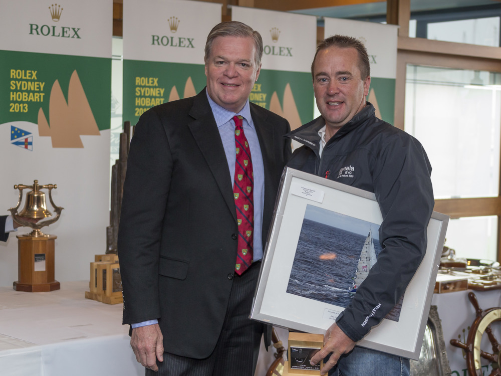 Trophy Presentation at the Royal Yacht Club Tasmania
