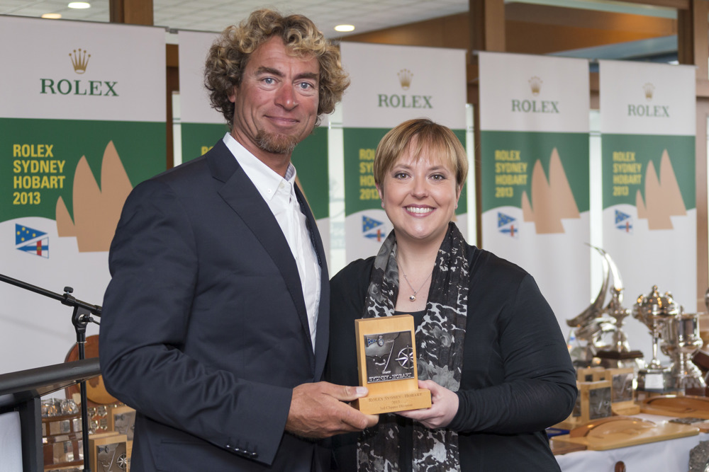 Trophy Presentation at the Royal Yacht Club Tasmania
