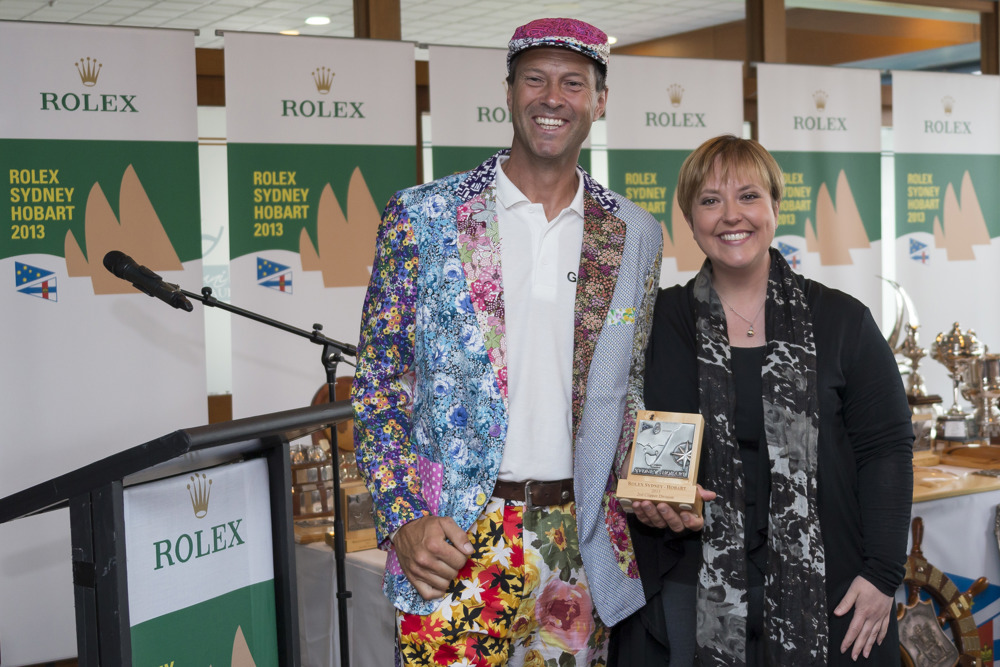 Trophy Presentation at the Royal Yacht Club Tasmania