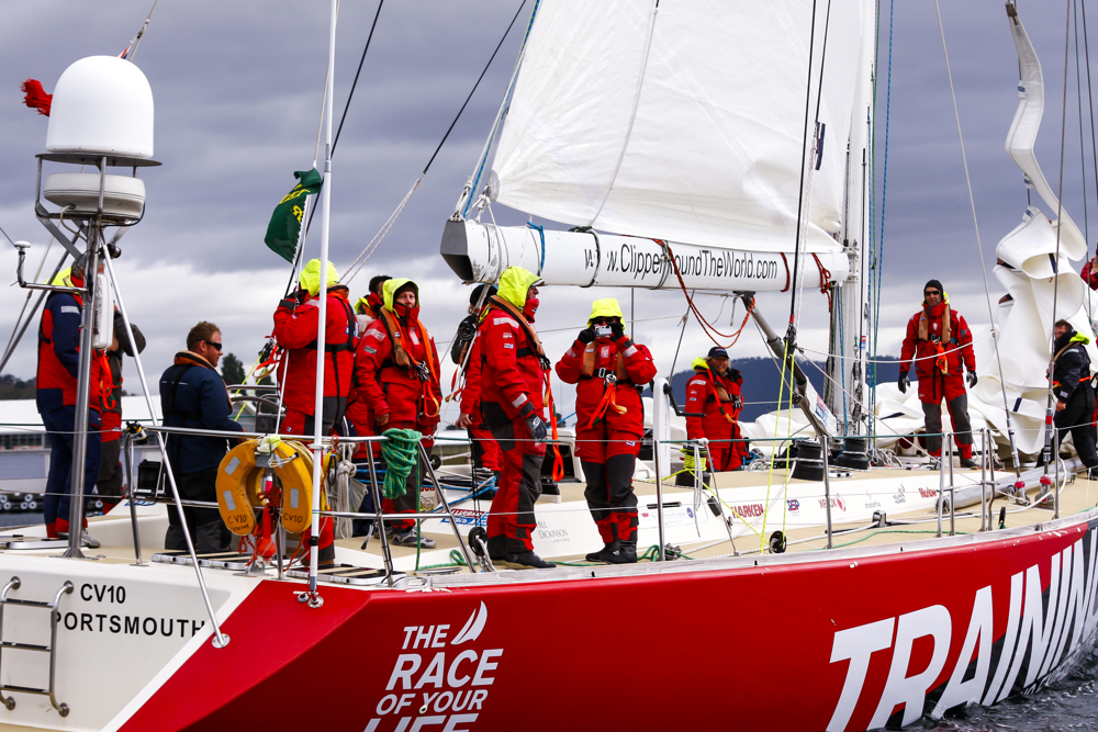 XXXX at the end of the Clipper Round the World race, a category of the Sydney to Hobart yacht race at Constitution Dock in Hobart, Monday, Dec. 30, 2013. (AAP Image/Heath Holden) NO ARCHIVING, EDITORIAL USE ONLY