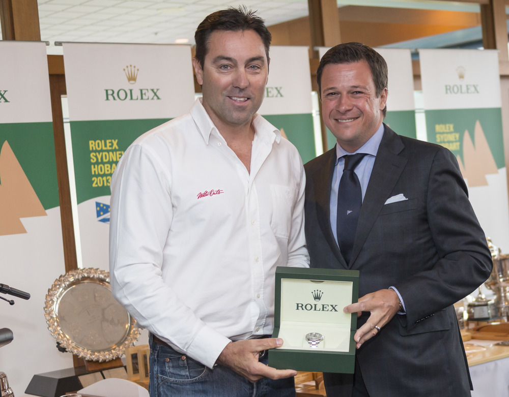 Trophy Presentation at the Royal Yacht Club Tasmania