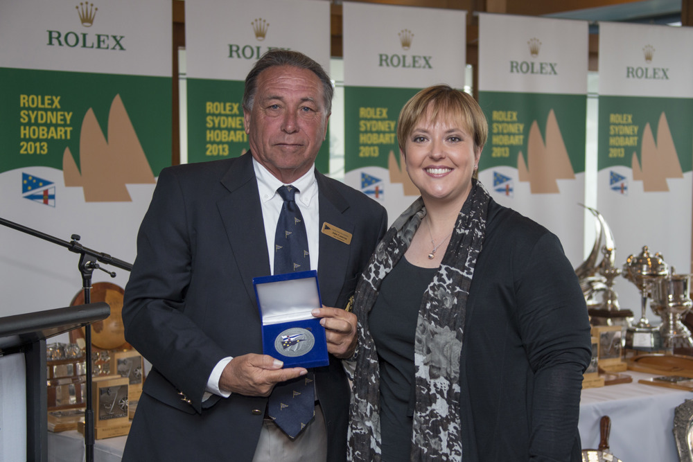 Trophy Presentation at the Royal Yacht Club Tasmania