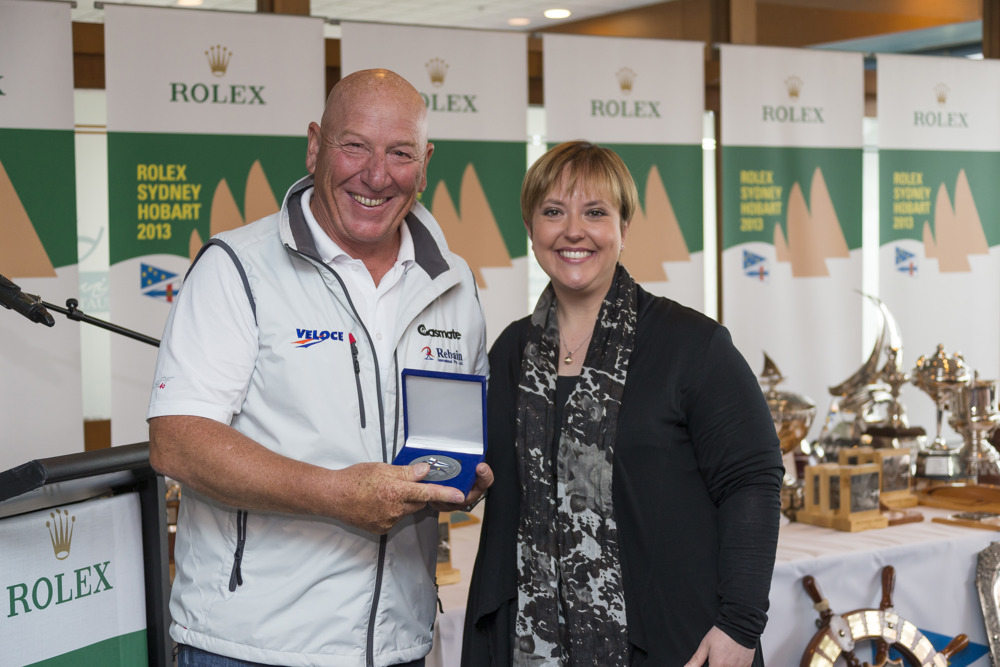 Trophy Presentation at the Royal Yacht Club Tasmania