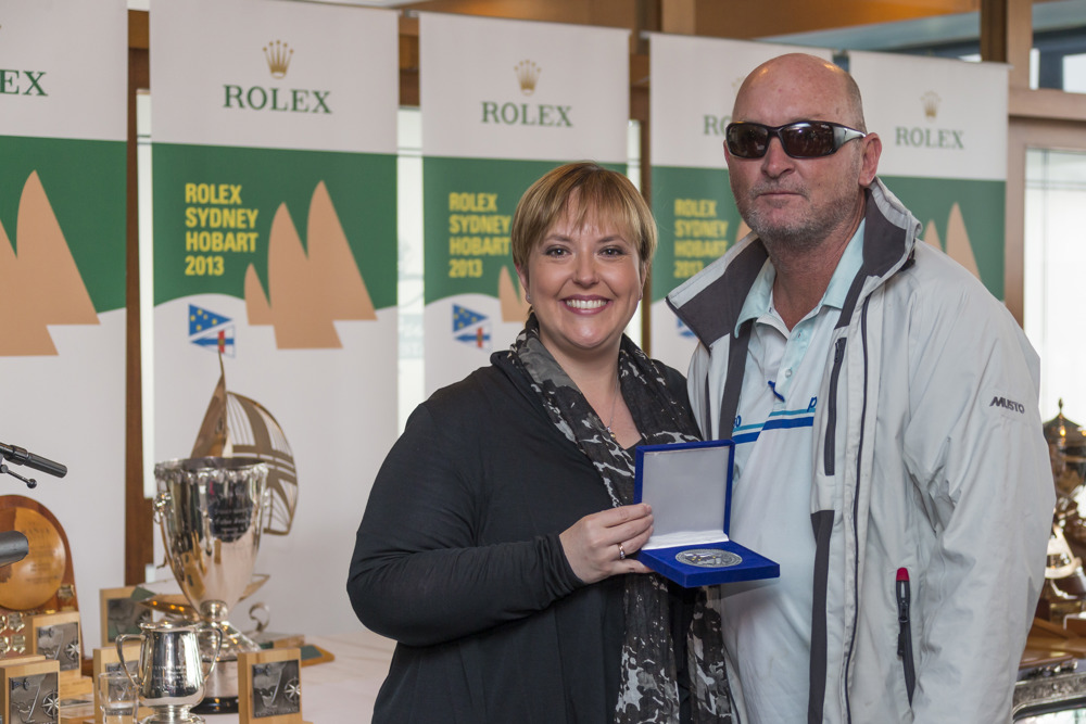 Trophy Presentation at the Royal Yacht Club Tasmania