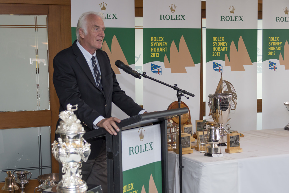 Trophy Presentation at the Royal Yacht Club Tasmania