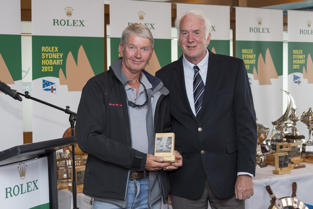 Trophy Presentation at the Royal Yacht Club Tasmania