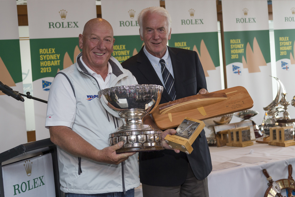 Trophy Presentation at the Royal Yacht Club Tasmania