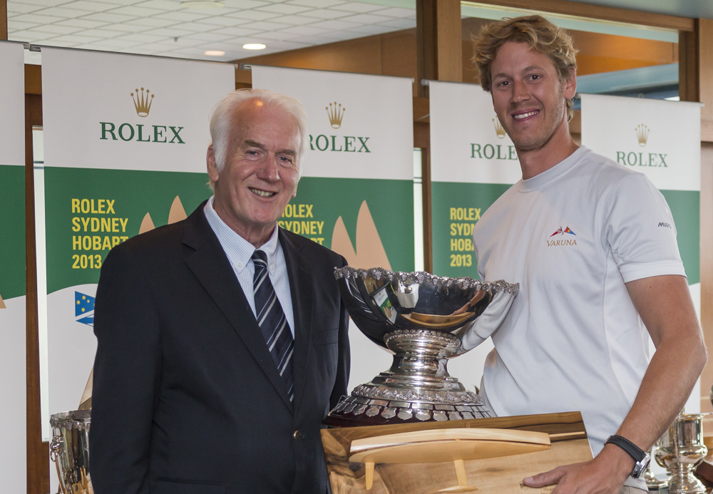 Trophy Presentation at the Royal Yacht Club Tasmania