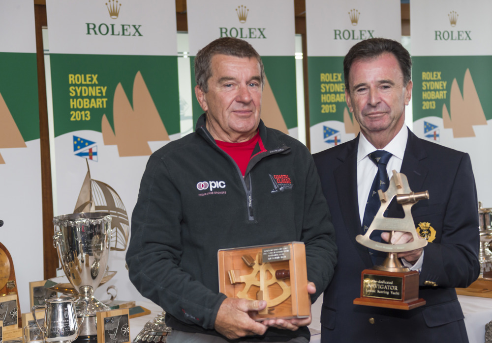 Trophy Presentation at the Royal Yacht Club Tasmania