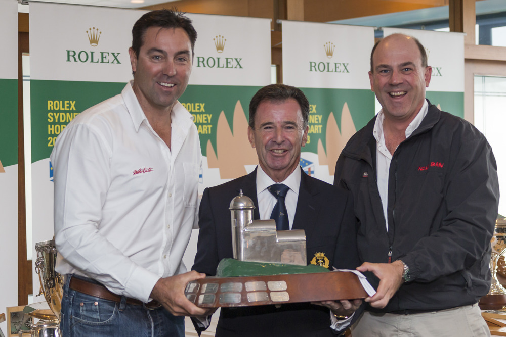 Trophy Presentation at the Royal Yacht Club Tasmania