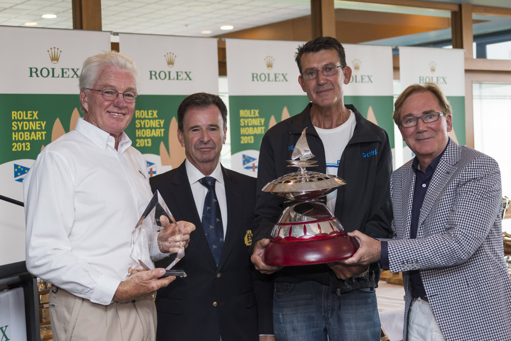 Trophy Presentation at the Royal Yacht Club Tasmania