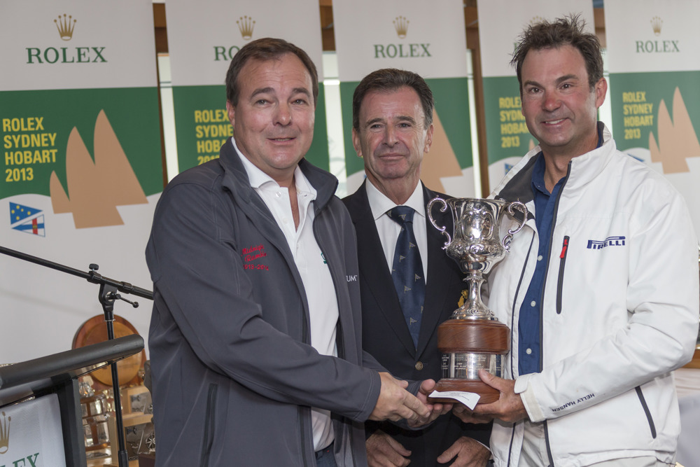 Trophy Presentation at the Royal Yacht Club Tasmania
