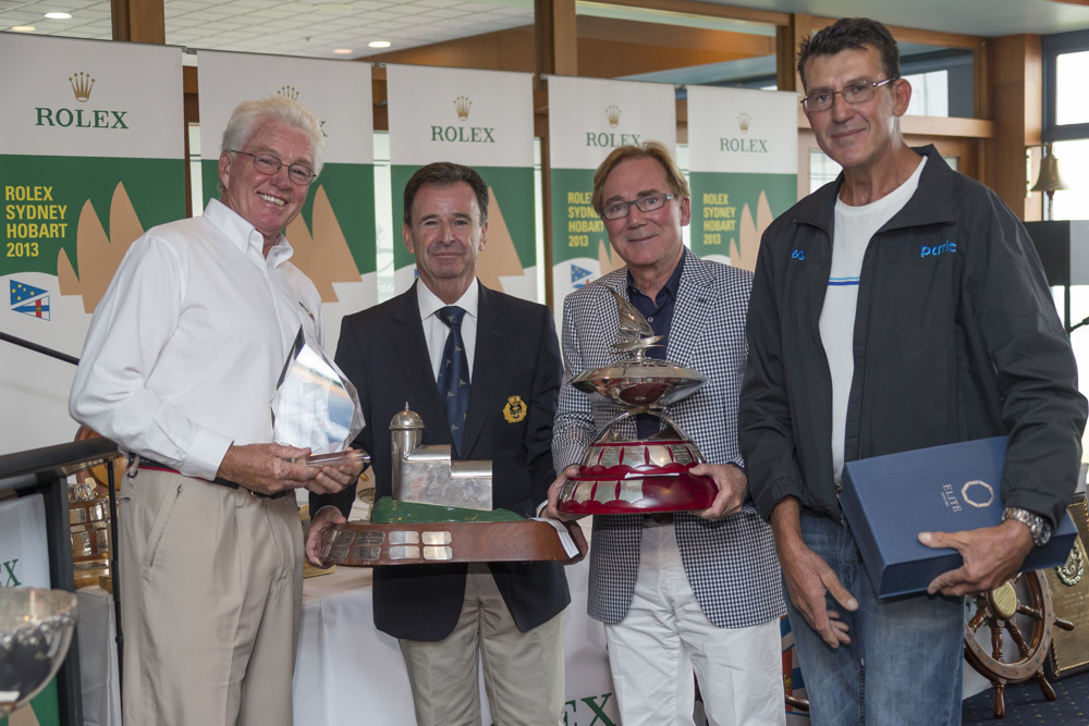 Trophy Presentation at the Royal Yacht Club Tasmania