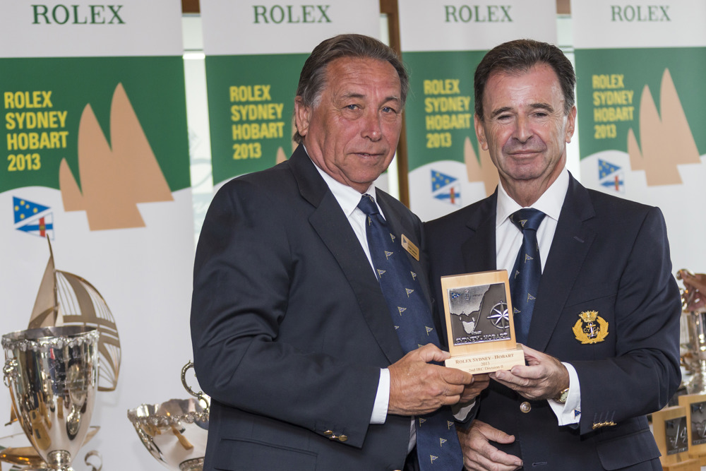 Trophy Presentation at the Royal Yacht Club Tasmania