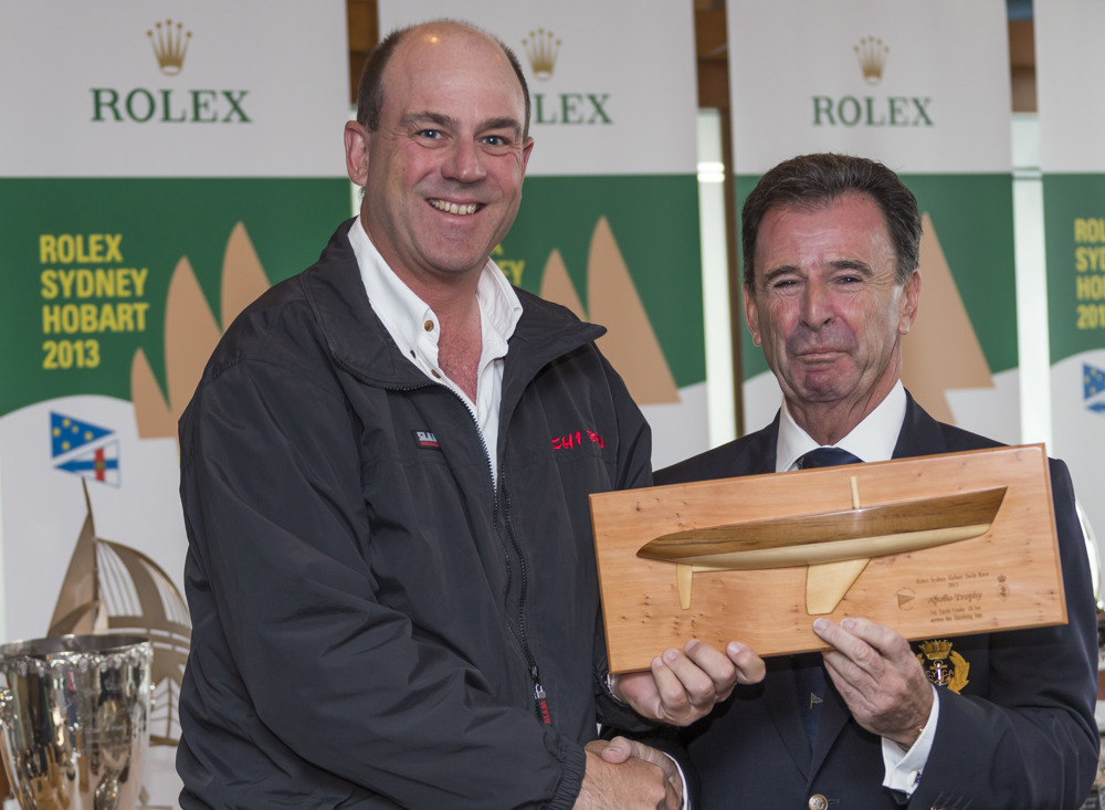 Trophy Presentation at the Royal Yacht Club Tasmania