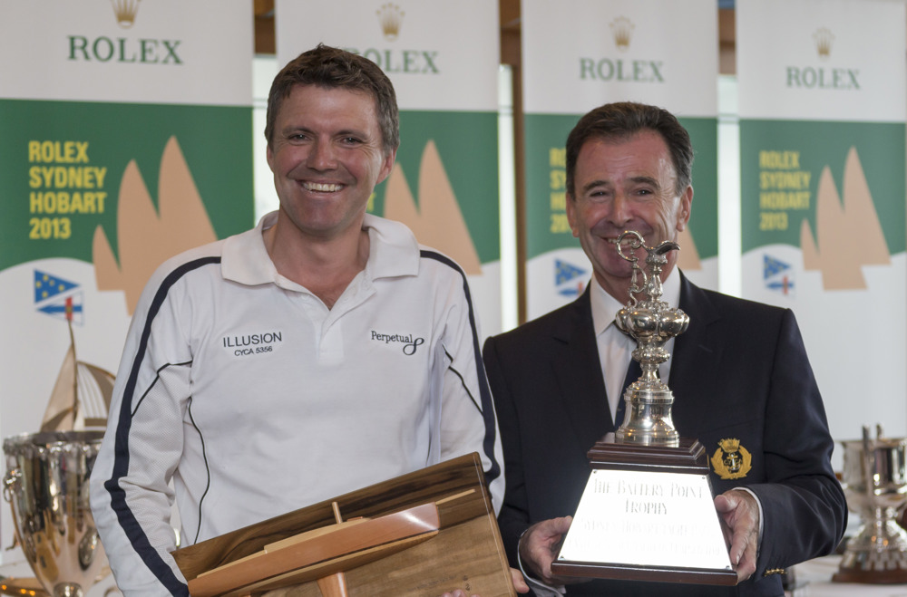 Trophy Presentation at the Royal Yacht Club Tasmania