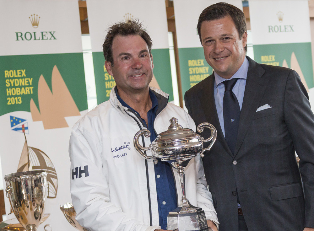 Trophy Presentation at the Royal Yacht Club Tasmania