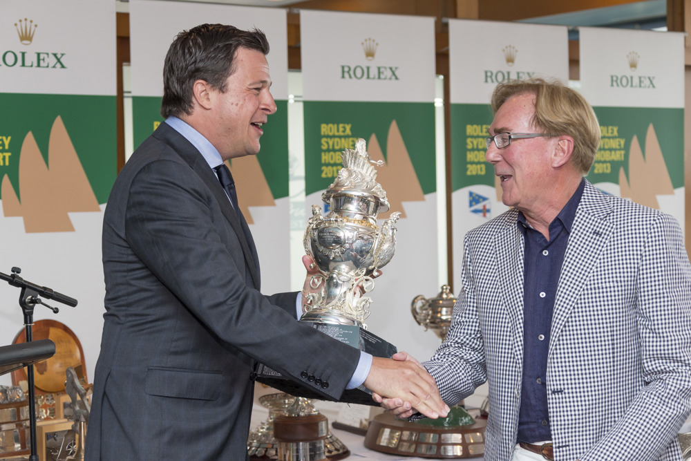 Trophy Presentation at the Royal Yacht Club Tasmania