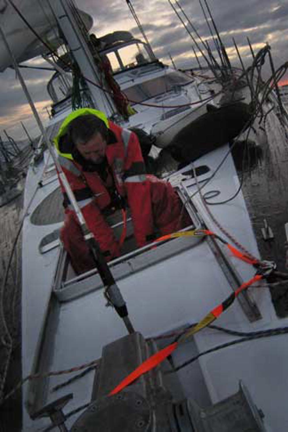 Helsal IV at sunrise during the 2006 Rolex Sydney Hobart