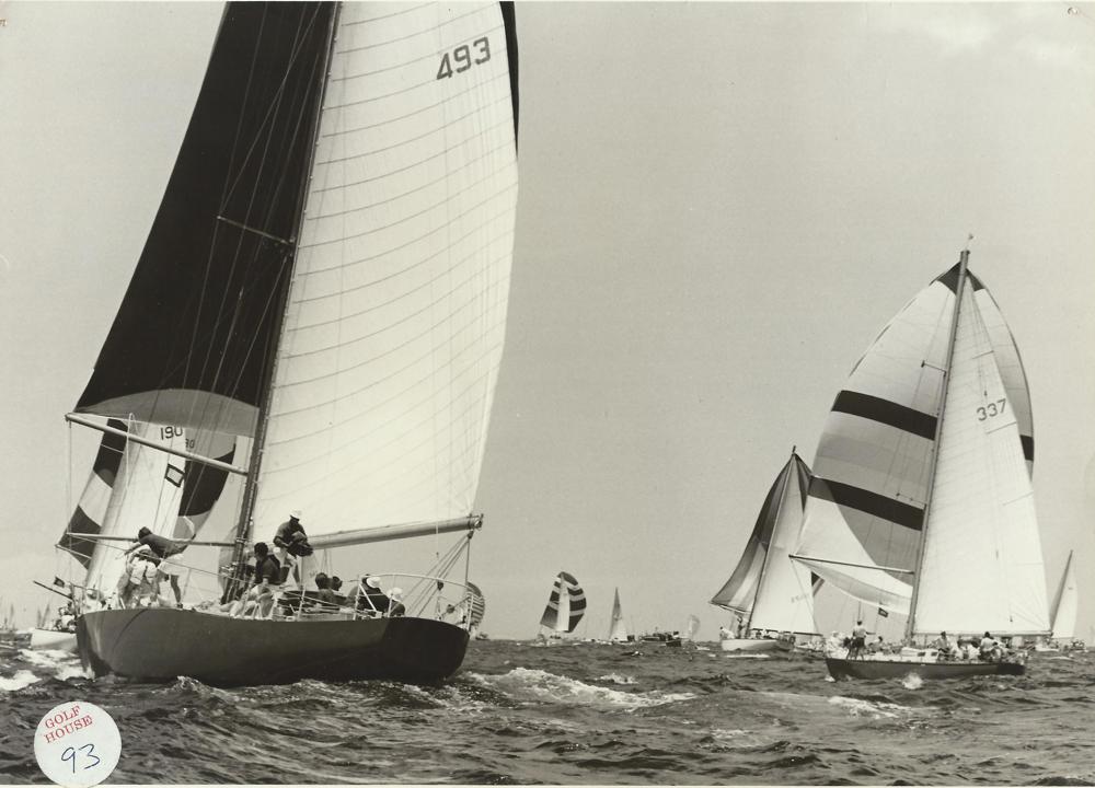 Salacia (493) and Bacchus D (337) - 1968 Sydney Hobart Yacht Race - CYCA Archive