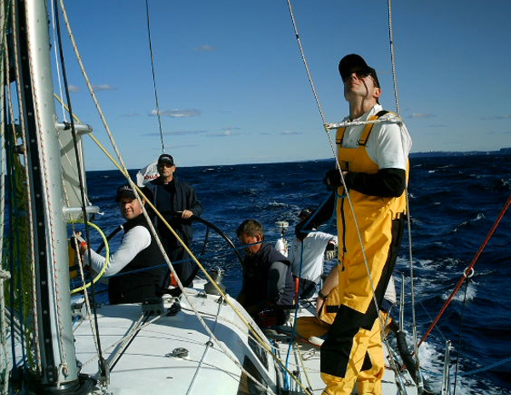 On board Nikko Principal Investments on the first afternoon of the Audi Sydney Gold Coast