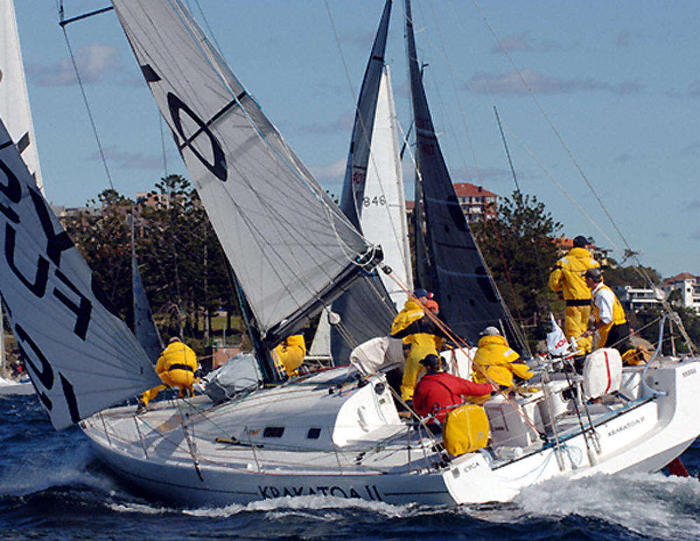 Krakatoa II at the start of the Audi Sydney Gold Coast