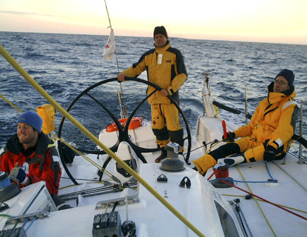 crew of Nikko Principal Investments at dawn on day three