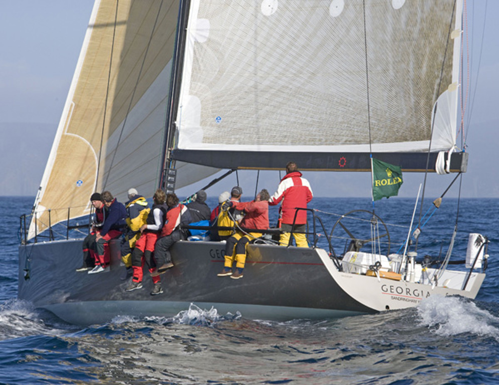 Georgia in Storm Bay