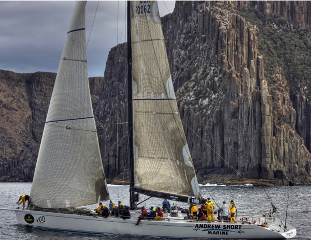 Andrew Short's ASM - Shockwave 5 sailing towards a fourth place finish