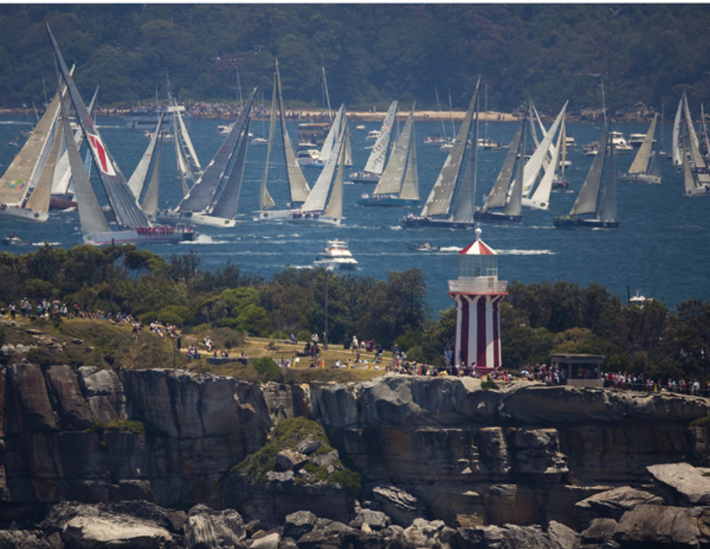 The 64th Rolex Sydney Hobart Yacht Race begins