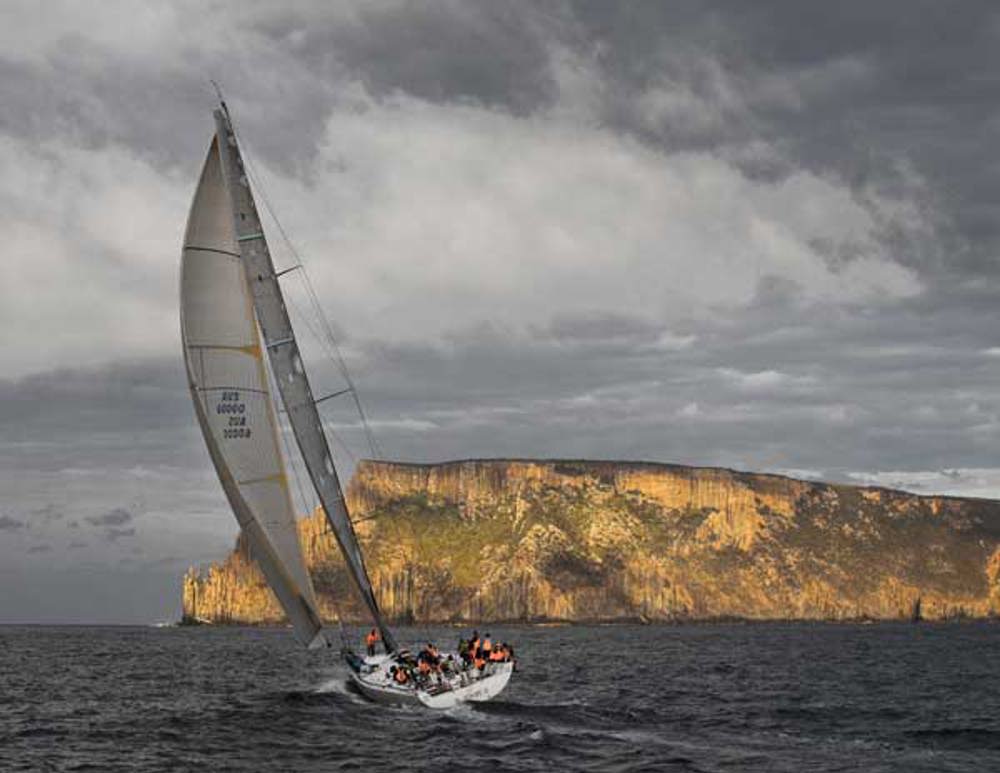 Stephen Ainsworth's RP63 Loki west of Tasman Island
