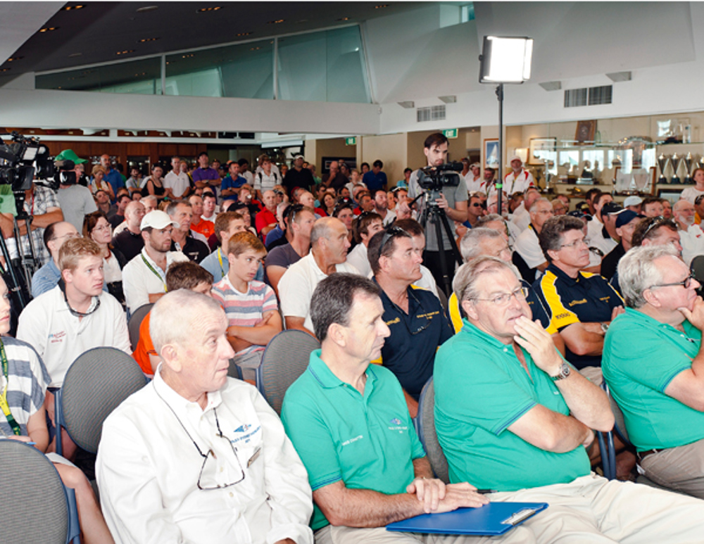 Mandatory Race Briefing at the CYCA