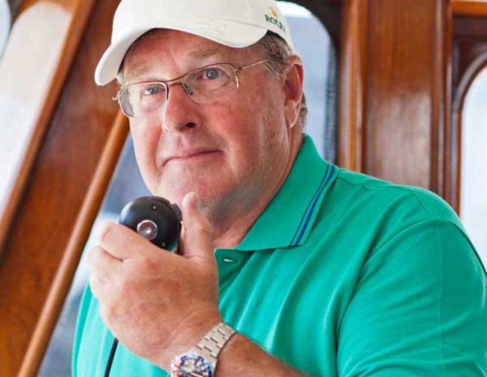 Head of the Radio Relay Vessel team, David Kellett