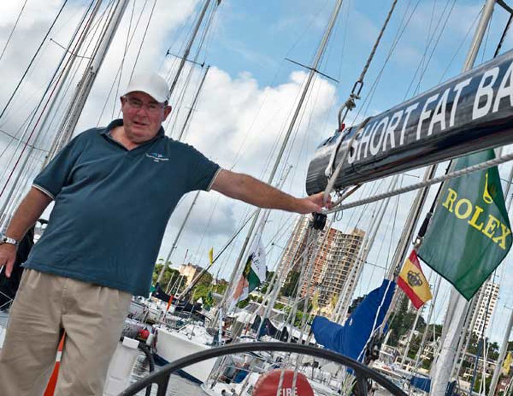 Tony Cable crew member of Duende, sailing in his 46th Rolex Sydney Hobart