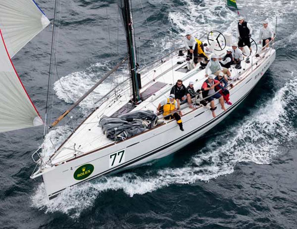 The crew of Balance are already preparing for the southerly