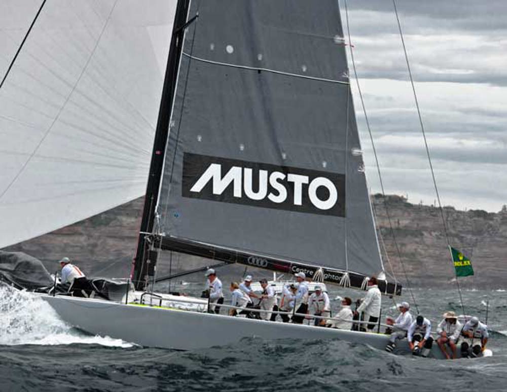 Calm took the overall race lead