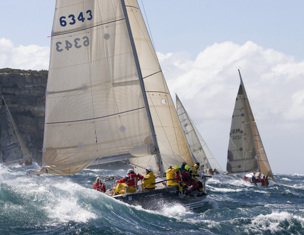 Great Xpectations, second on PHS in the Lion Island Race 2007