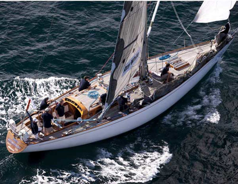 Mike Freebairn's S & S 48 Spirit of Koomooloo in action during the Audi Sydney Gold Coast Yacht Race 2010