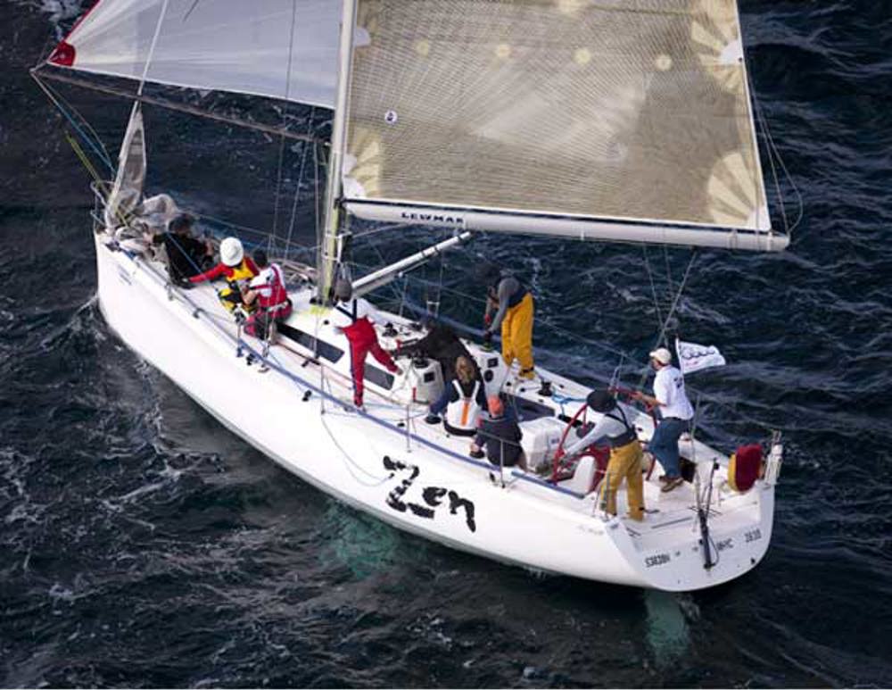 Gordon Ketelbey's Zen, one of five Sydney 38OD entered into the Audi Sydeny Gold Coast Yacht Race
