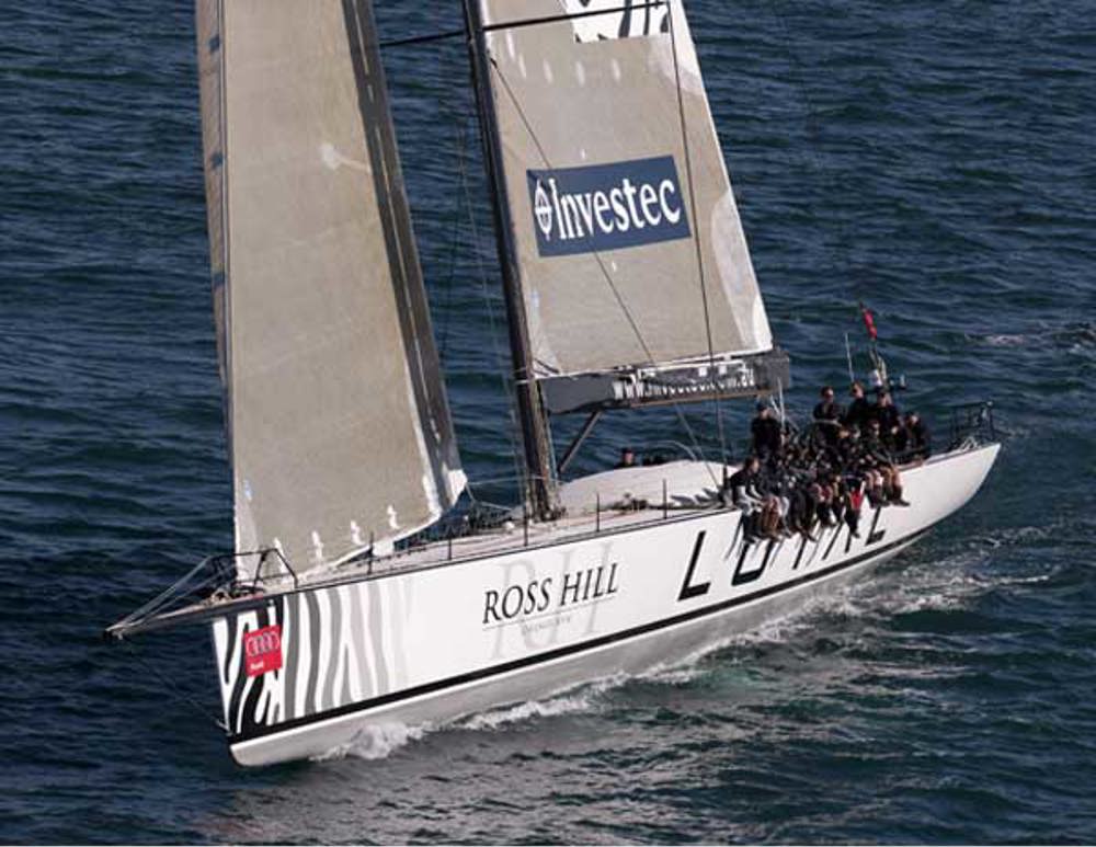 Investec Loyal trying to chase down Wild Oats XI