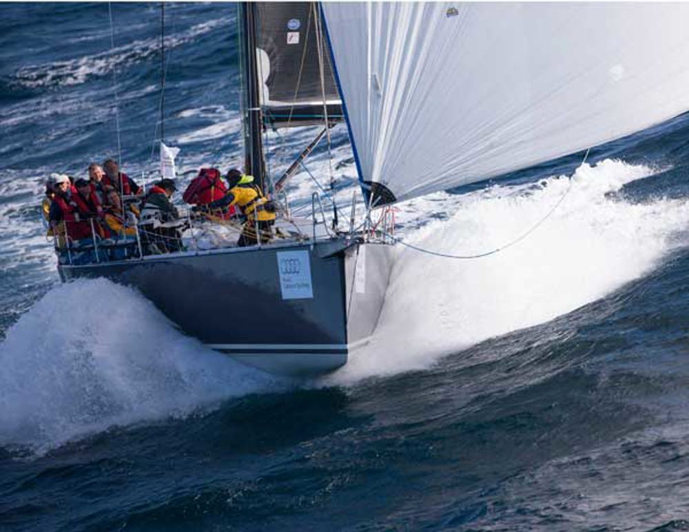 The Audi Sydney Gold Coast Yacht Race is SailorswithDisabilities return to ocean racing after repairing her keel after an incident in October 2011