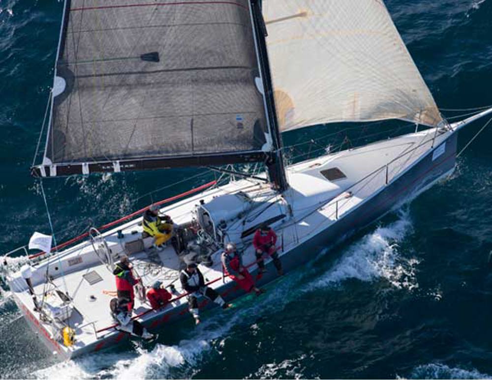 Bruce Taylor's Caprice 40 Chutzpah representing the Royal Yacht Club of Victoria